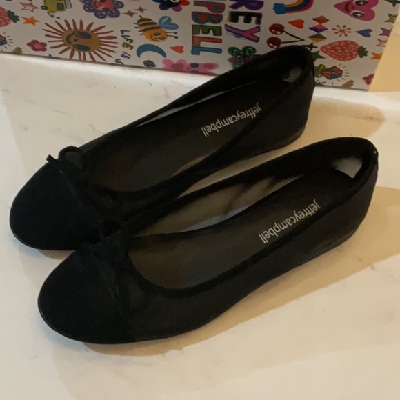 Jeffrey Campbell Releve Flat in Black, Size: 6 - Picture 8 of 12